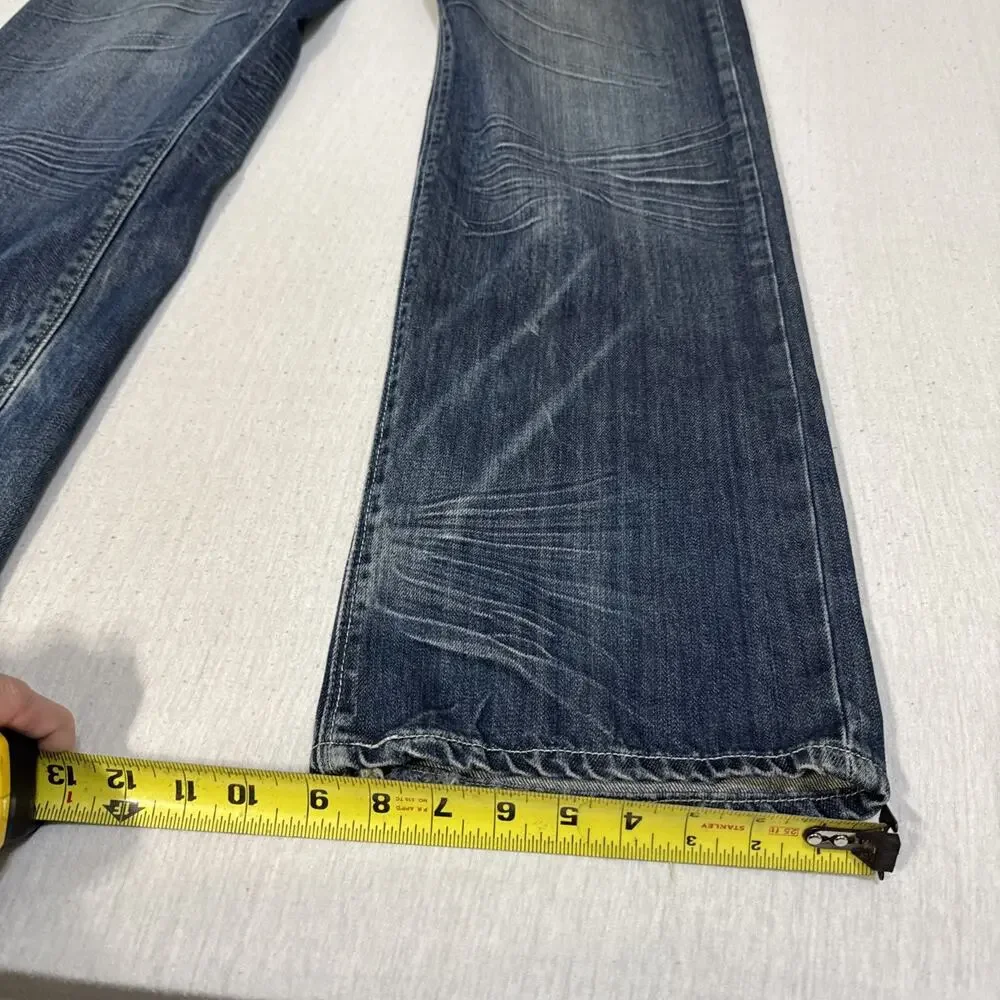 DIESEL INDUSTRY MEN'S JEANS PADDOM SPECIAL STRAIGHT REG 34 (32x32) Whiskering